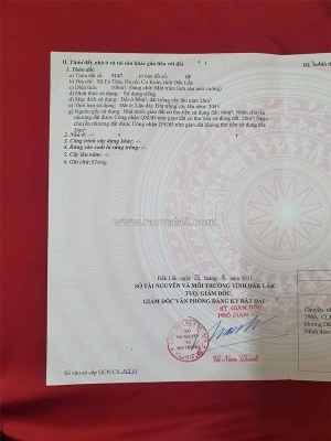 Đất đẹp – giá tốt  – chính chủ cần bán tại đường bê tông, xã ea tiêu, cư kuin,