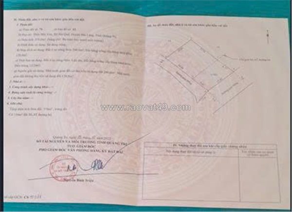 Đất đẹp – giá tốt  – chính chủ cần bán tại xã hải quế, huyện hải lăng, quảng trị
