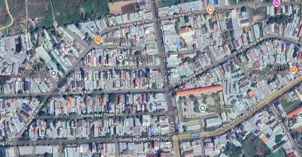 Đất mặt tiền đường lớn chu văn an – 110m² thổ cư – kinh doanh tốt