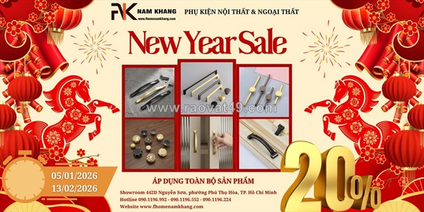 Deal hời cuối năm - ưu đãi ngay 20% tất cả sản phẩm