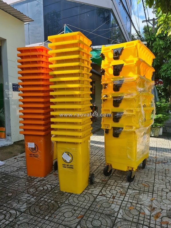Địa chỉ uy tín bán thùng rác nhựa các loại tại tp. hcm