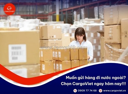 Dịch vụ gửi hàng cargoviet - hành trình nhẹ nhàng chuyên nghiệp