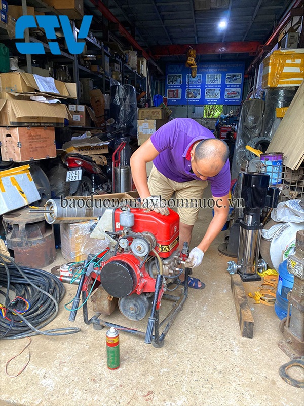 Dịch vụ sửa máy bơm tohatsu tại hà nội uy tín, chuyên nghiệp