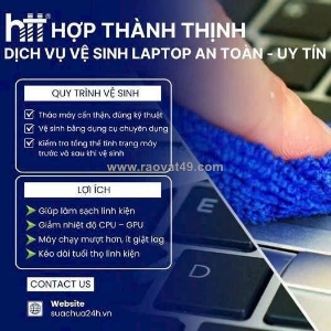 Dịch vụ vệ sinh laptop & pc chuyên nghiệp – giải nhiệt nhanh, tăng tuổi thọ máy