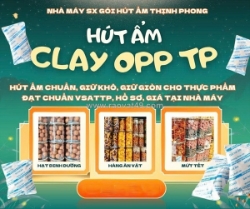 Đồ ăn vặt, bánh mứt dễ ỉu? đã dùng gói hút ẩm chưa?