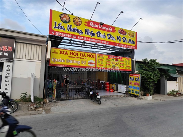 Do sk của mình ko làm dc nên mình cần sang nhượng lai quán tại nghệ an