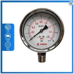 Đồng hồ áp suất kiwon 0-16 bar mpa chất lượng cao dantek tại bắc giang