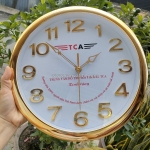 Đồng hồ treo tường in logo
