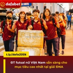 Đt futsal nữ việt nam sẵn sàng cho mục tiêu cao nhất tại giải đna