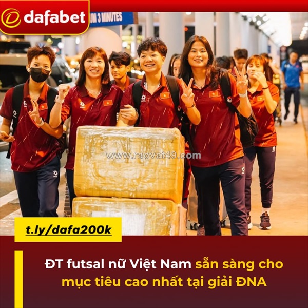Đt futsal nữ việt nam sẵn sàng cho mục tiêu cao nhất tại giải đna