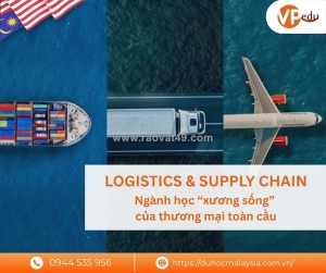 Du học malaysia ngành logistics, supply chain