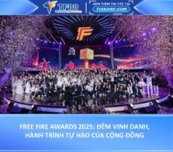 Free fire awards 2025: đêm vinh danh, hành trình tự hào