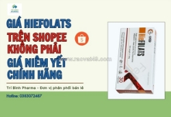 Giá hiefolats trên shopeen không phải giá chính hãng năm 2026