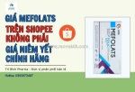 Giá mefolats trên shopee không phải giá chính hãng