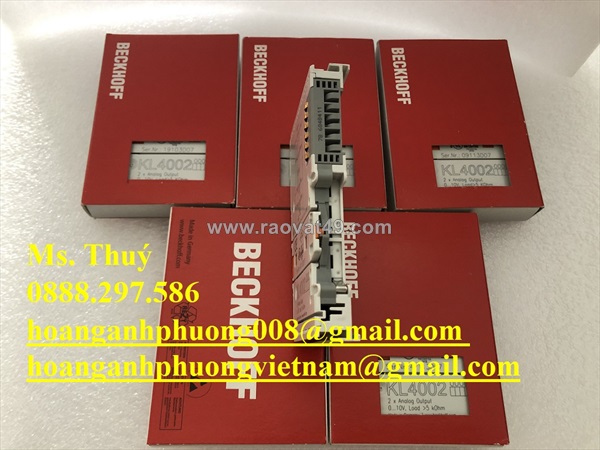 Hàng mới 100% - module beckhoff kl4002 - cty hoàng anh phương