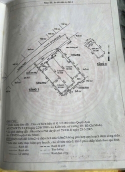 Hàng ngộp - giá siêu tốt - 1 sẹc ql22 – đối diện đh huflit - giảm còn 9,7 tỷ ‼️