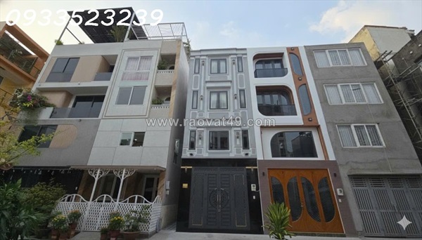 Hiếm bán nhà khu an ninh, 5 tầng đẹp full nội thất-lê quang định, gò vấp, hẻm