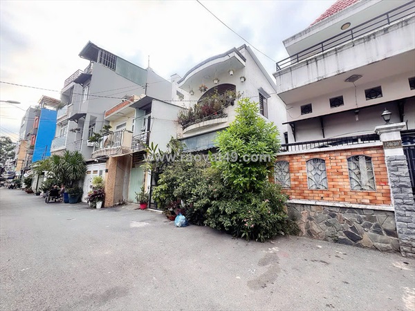 Hiếm ngang 5m nở hậu 6,6m * 16m vuông đẹp - bán nhà 5 tầng thang máy đ.bến vân