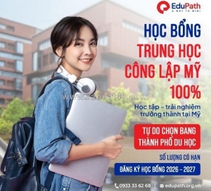 Học bổng mỹ - giảm gánh nặng tài chính,mở ra cơ hội tiếp cận nền giáo dục đẳng cấp quốc tế