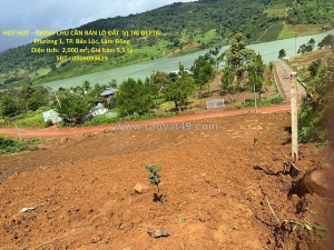 Hot hot – chính chủ cần bán lô đất  vị trí đẹptại phường 1, tp. bảo lộc, lâm