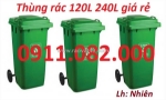 Khai xuân đầu năm cung cấp thùng rác giá rẻ- thùng rác 120l, 240l 660l giá rẻ- lh 0911082000