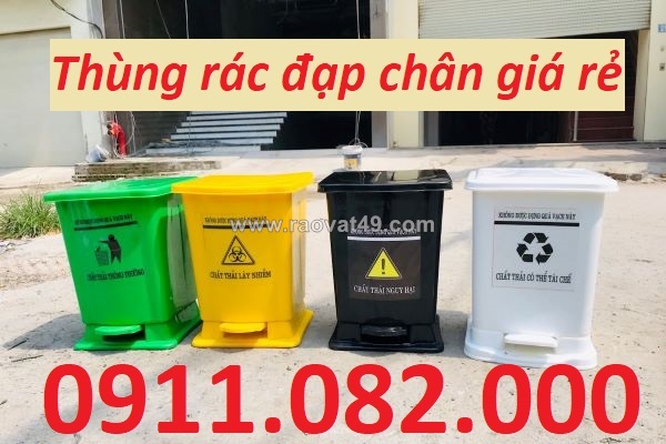Khai xuân đầu năm cung cấp thùng rác giá rẻ- thùng rác 120l, 240l 660l giá rẻ- lh 0911082000