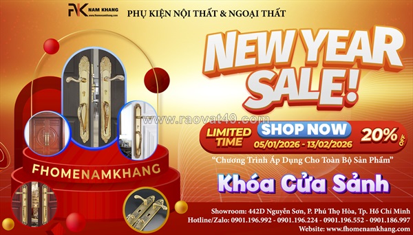 Khóa cửa cao cấp - an tâm đón tết như ý