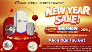 Khóa đẹp nhà sang - đón tết huy hoàng