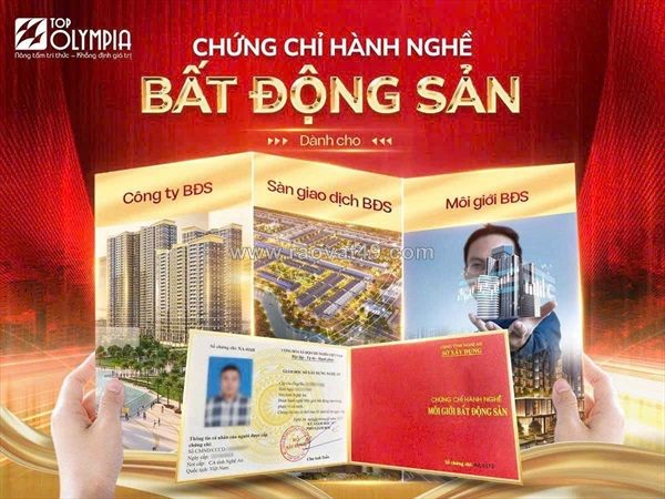 Kì thi sát hạch chứng chỉ bds