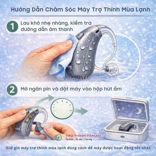 Kiểm tra bảo dưỡng máy trợ thính tại thanh hóa.
