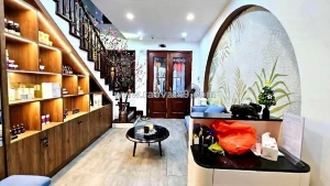 Kim mã 67m x6 tầng thang máy 17,8 tỷ ngõ thông,kinh doanh,full nội thất,gần phố