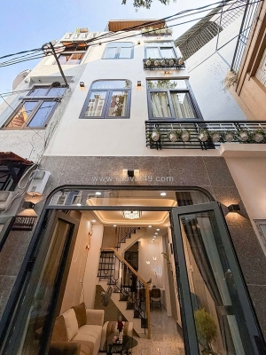 L2103 ⭐️ nhà hoàng hoa thám phú nhuận, shr, 4 tầng, 3.3x8m, 7.x tỷ