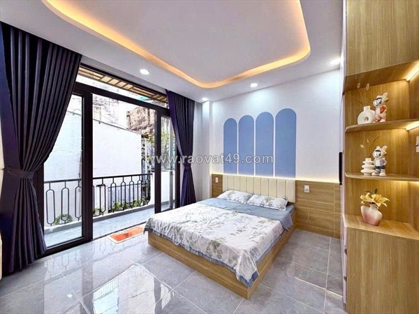 L2127 ⭐️ nhà chu văn an bình thạnh, shr, vuông, hxh, 4 tầng, 3.x tỷ