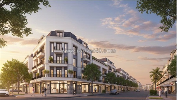 Liền kề lô góc 111m², mặt đường 22m, mặt tiền 9m suất ngoại giao giá chỉ từ 70