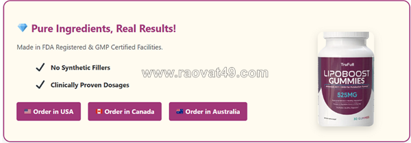 Lipoboost gummies australia review 2026 – honest feedback