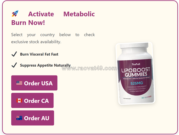 Lipoboost gummies canada review 2026 – daily wellness