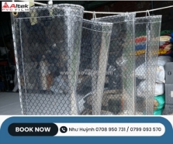 Lưới pvc chống tĩnh điện esd - lưới mắt cáo