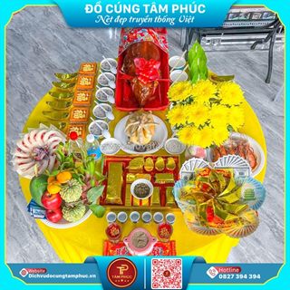 Mâm lễ cúng khai trương, đón tài lộc ngày đầu năm