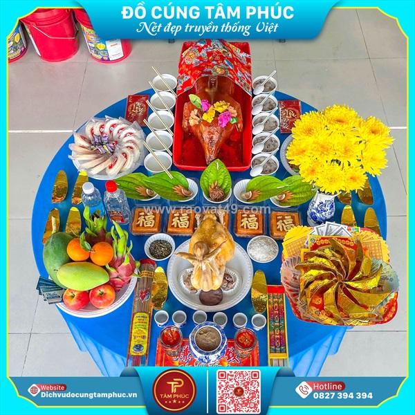 Mâm lễ cúng khai trương, đón tài lộc ngày đầu năm