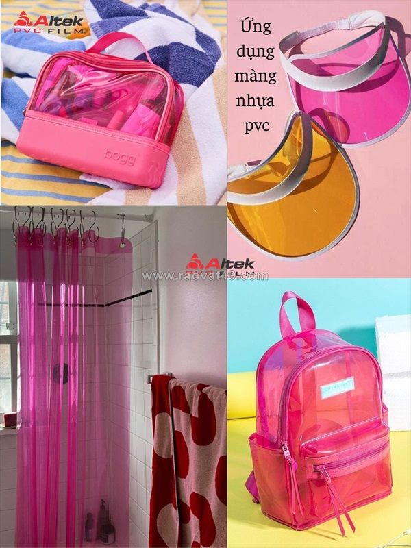 Màng pvc màu hồng – phù hợp sản xuất & trang trí