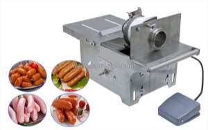 Máy buộc chỉ xúc xích điện mini - tiện lợi