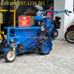 Máy đào rãnh bánh xích đôi turbo tbr152 giá rẻ