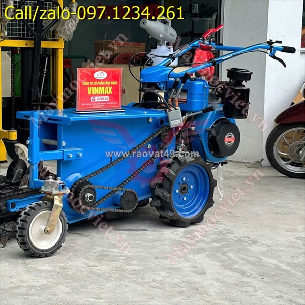 Máy đào rãnh bánh xích đôi turbo tbr152 giá rẻ