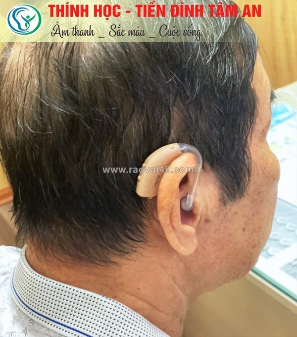 Máy trợ thính hải phòng, máy trợ thính đeo sau tai