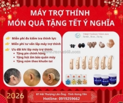 Máy trợ thính – món quà tết giá trị tặng người thân nghe kém.