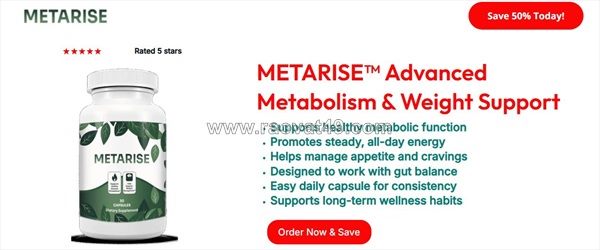 Metarise canada: ingredients, work, benefits, cost, where to buy?