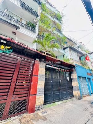 Ngang lớn 5,5m*17m - bán nhà 4 tầng xe hơi ngủ trong nhà đ. trần quang diệu,