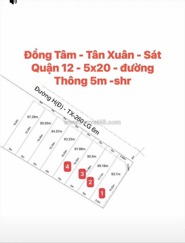 Ngộp tiền bán gấp – nhà đất 600m² thổ cư – xuân thới đông, hóc môn