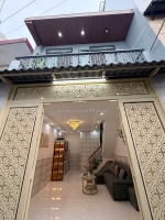 Nhà 2 tầng mới hẻm 337 đường ba đình p. chánh hưng. giá 4tỷ130 bớt lộc