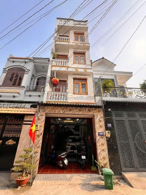 Nhà 4 tầng mặt tiền hiệp thành 5 – q12 - nhà 4 tầng ở & kinh doanh